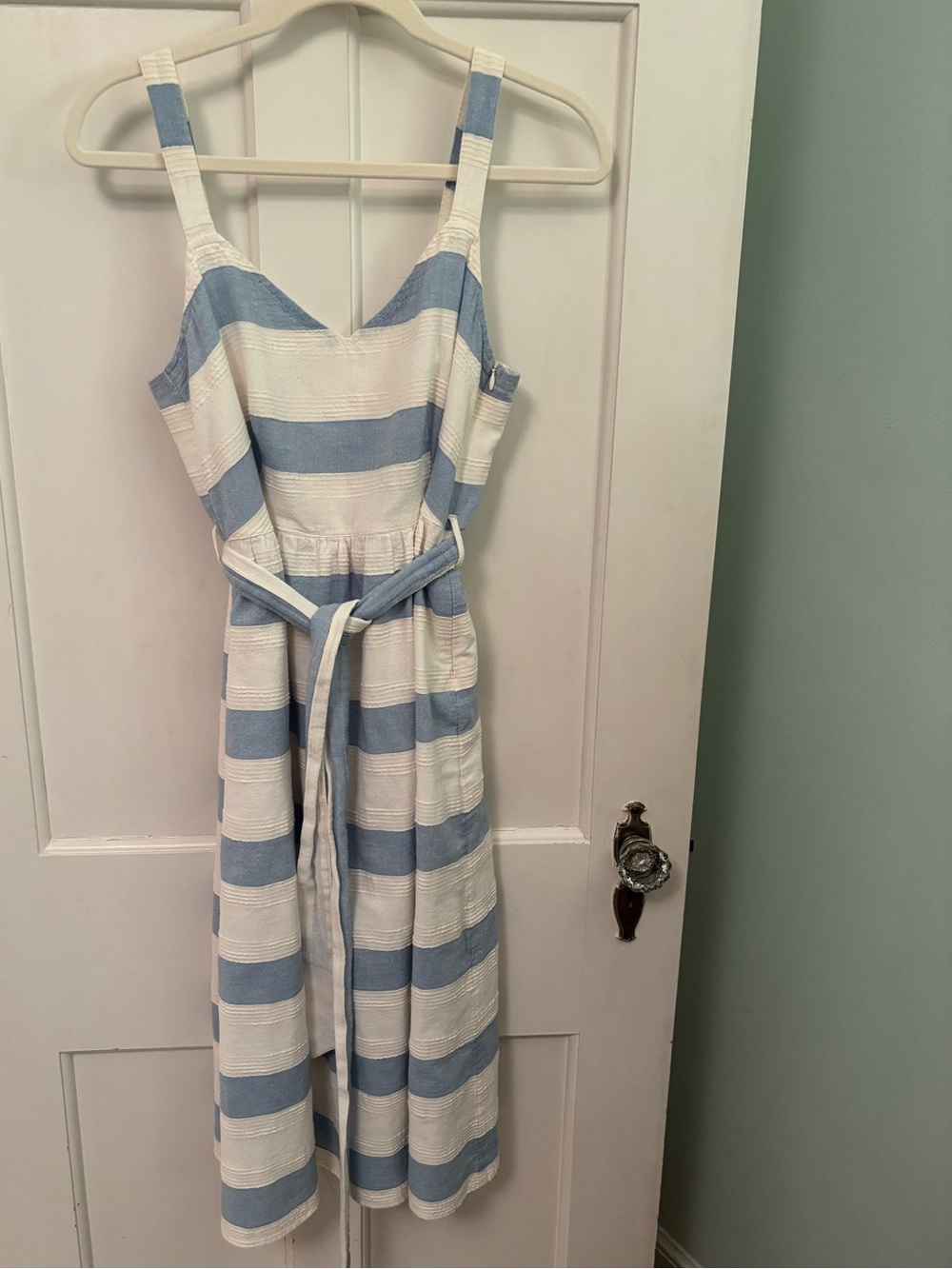 EDC by Esprit blue and white striped sundress.